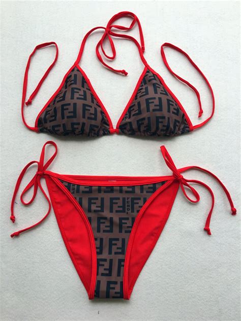 replica fendi bikini top|Fendi peekaboo price.